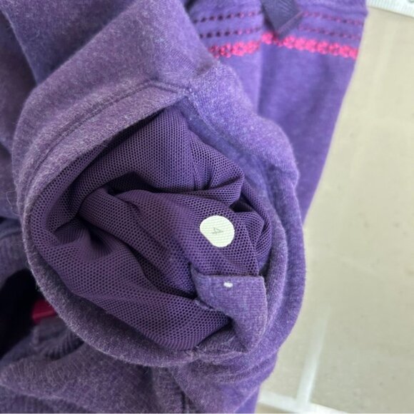 Lululemon Feel Good Hoodie Purple Pink Jacket Size 4 - Picture 4 of 5